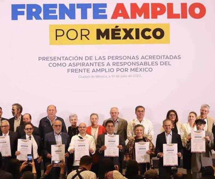 Denuncian a aspirantes opositores por violar ley electoral