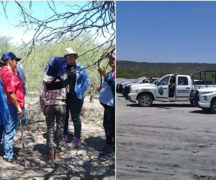 Madres buscadoras encuentran restos humanos calcinados Madres buscadoras encuentran restos humanos calcinados