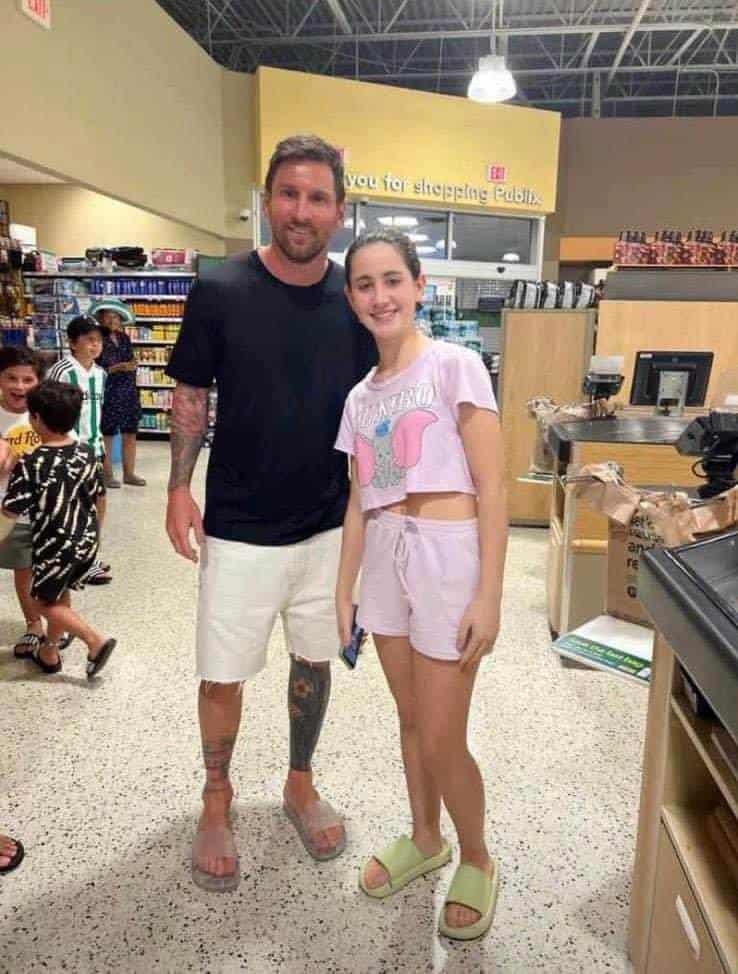 El primer día de Messi en Miami