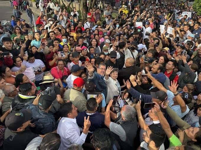 Tras odisea judicial, Arévalo inicia campaña