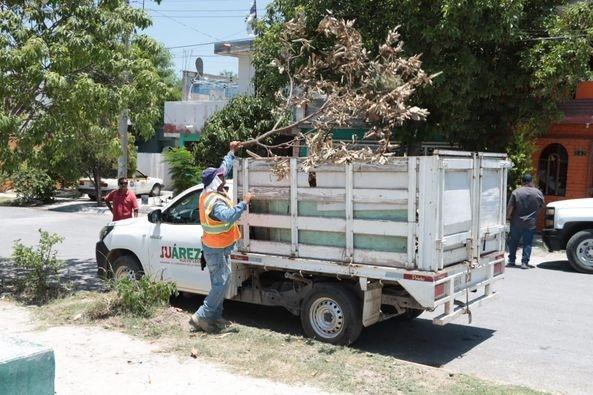 Trabaja Juárez por colonias más limpias