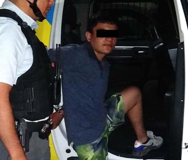 Aprehenden a motociclista con droga