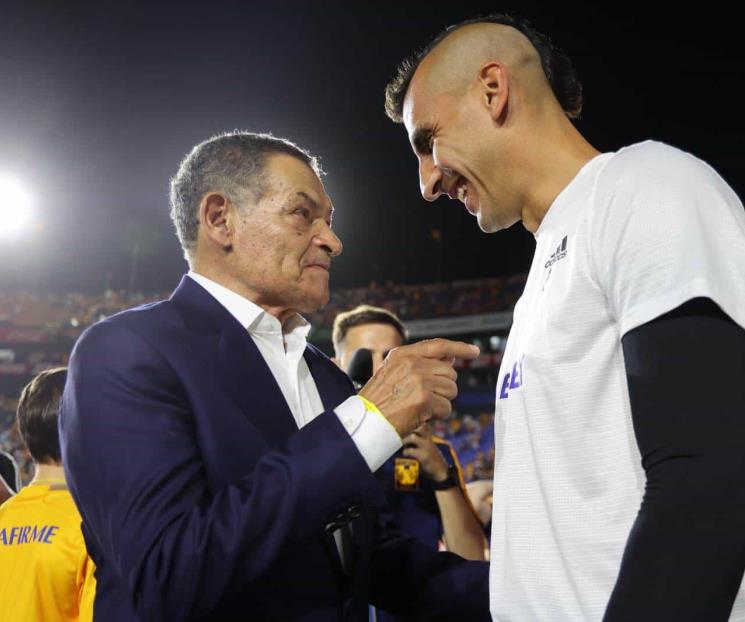 Logra Nahuel Guzmán récord histórico en portería de Tigres Logra Nahuel Guzmán récord histórico en portería de Tigres