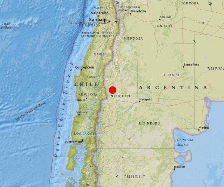 Sismo de magnitud 6.5 sacude frontera de Chile y Argentina Sismo de magnitud 6.5 sacude frontera de Chile y Argentina