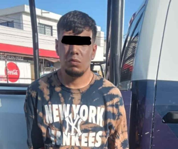 Detienen a hombre por disparar