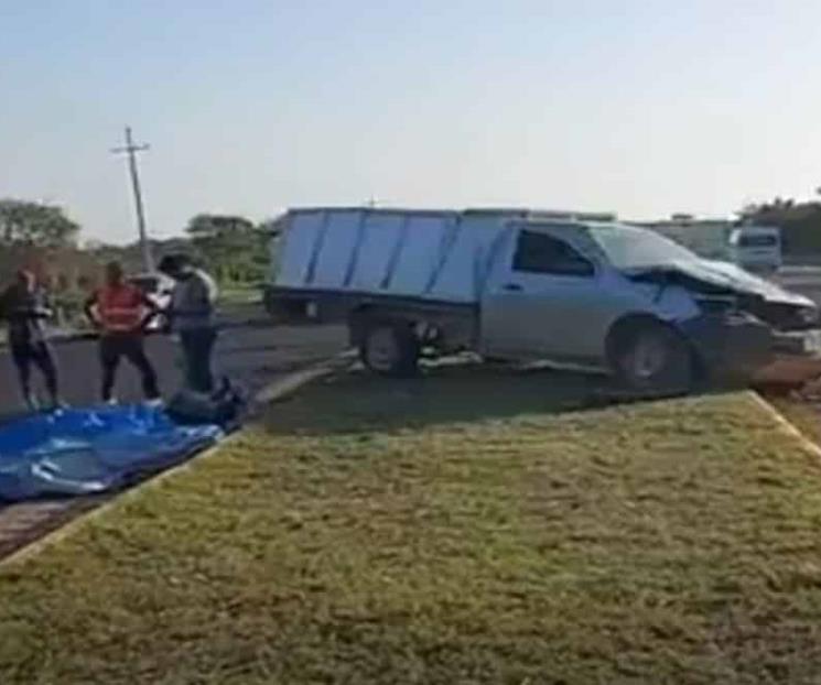 Muere trabajador del Tren Maya en carretera Mérida-Campeche