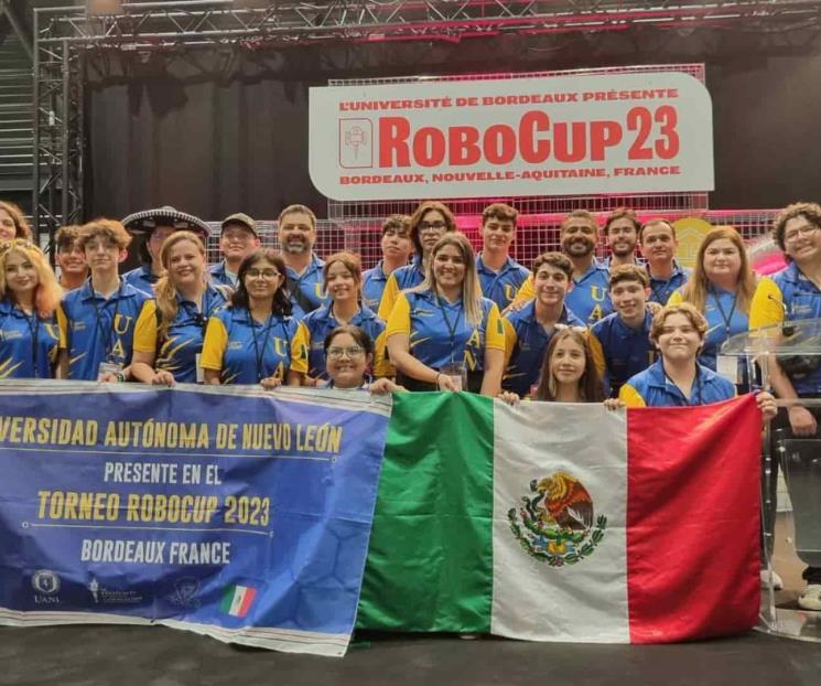 Gana UANL en torneo internacional de robótica en Francia