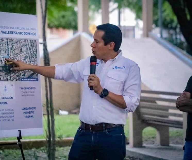 Arranca Daniel Carrillo trabajos de drenaje pluvial Arranca Daniel Carrillo trabajos de drenaje pluvial