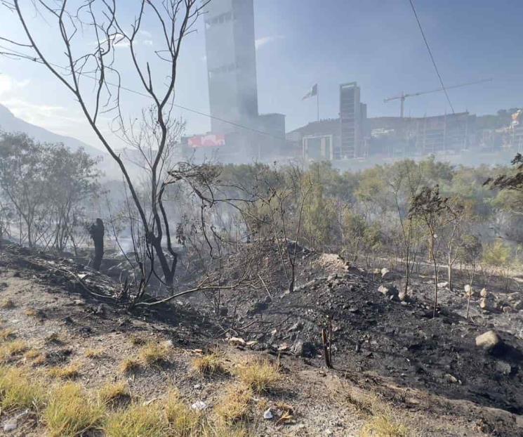 Controlan incendio en Río Santa Catarina