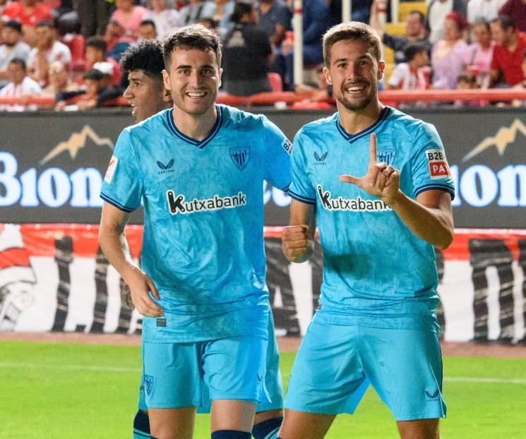 Pierde Necaxa en amistoso frente al Bilbao Pierde Necaxa en amistoso frente al Bilbao