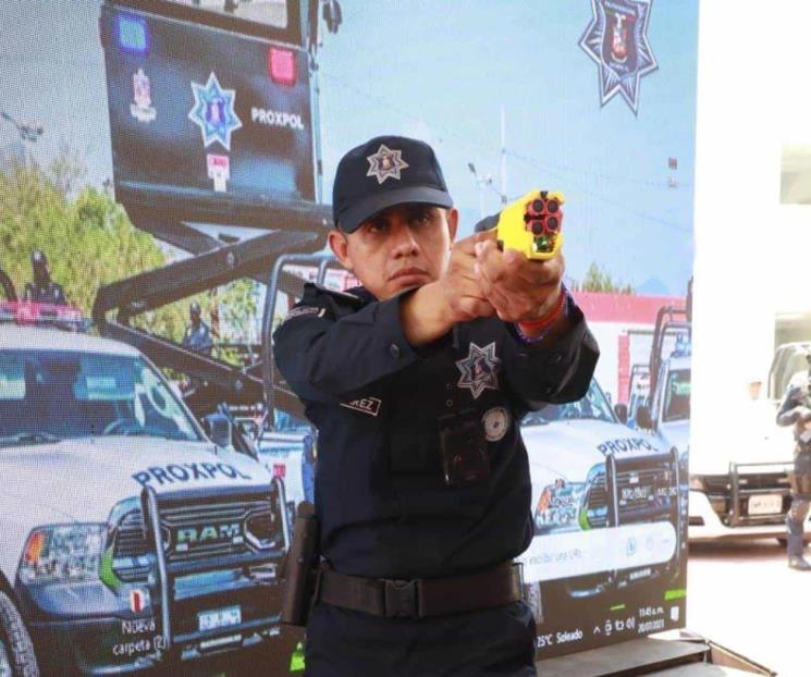 Implementa Escobedo el Taser 7 Implementa Escobedo el Taser 7