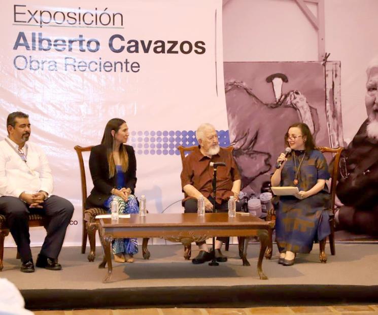 Exhiben en  Monterrey “Obra Reciente” de Alberto Cavazos