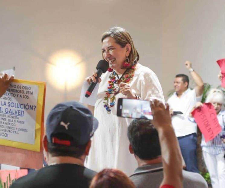 Xóchitl Gálvez tramita amparo contra dichos de AMLO