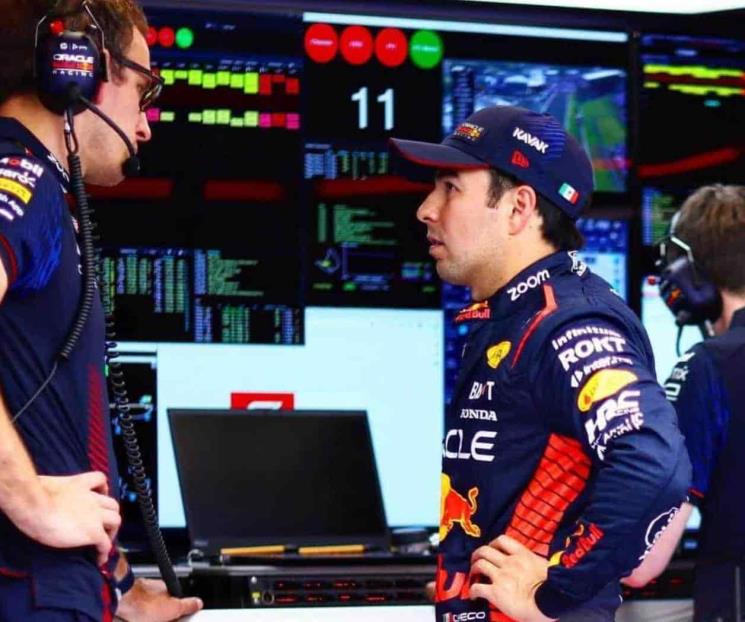 Acepta Checo Pérez su error tras chocar en Hungría
