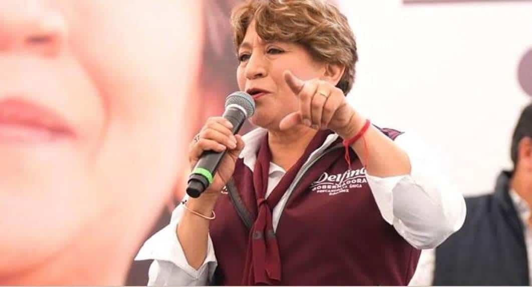 Agradece Delfina obras a AMLO Agradece Delfina obras a AMLO