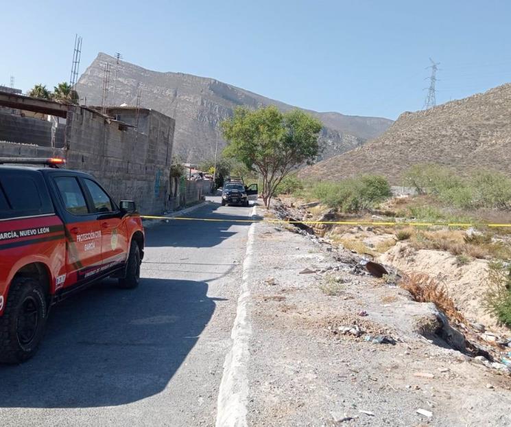 Encuentran cadáver de hombre en García