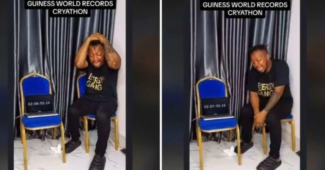 Hombre queda ciego tras intentar romper un Récord Guinness