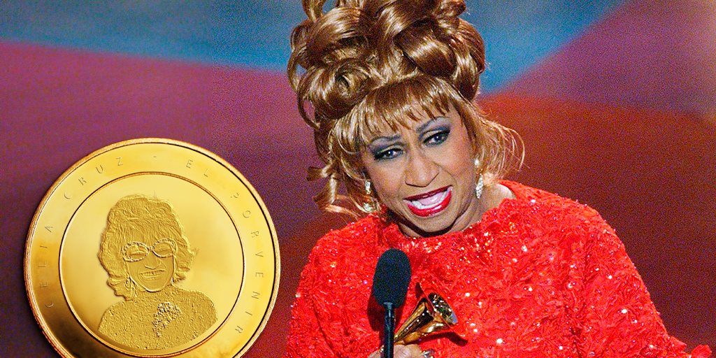 Tendrá Celia Cruz moneda en Estados Unidos Tendrá Celia Cruz moneda en Estados Unidos