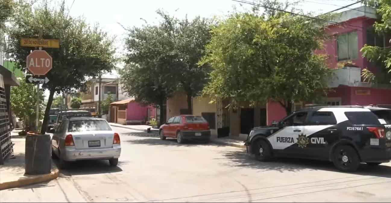 Un hombre al parecer intoxicado con sustancias prohibidas, ataco a balazos la vivienda de su ex concubina, en el predio 10 de Marzo en el municipio de Monterrey.