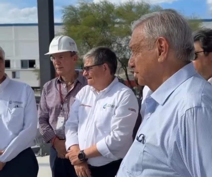 Afirma AMLO que Cuchillo II se terminará en septiembre