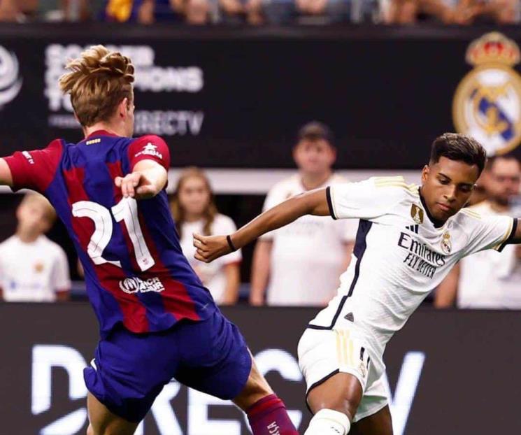 Golea el Barcelona al Real Madrid en los Estados Unidos