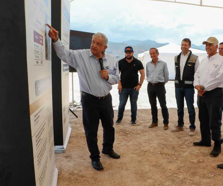 Supervisa AMLO avances del proyecto de Agua Saludable