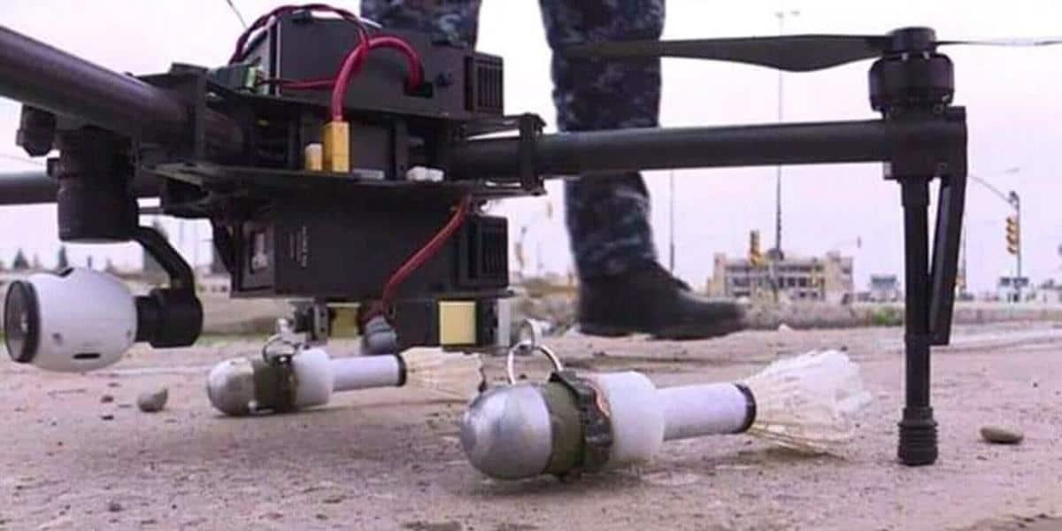 Arrecian ataques con drones y explosivos en Apatzingán