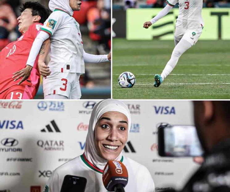 Marroquí primera futbolista en usar hiyab en Mundial Femenil Marroquí primera futbolista en usar hiyab en Mundial Femenil