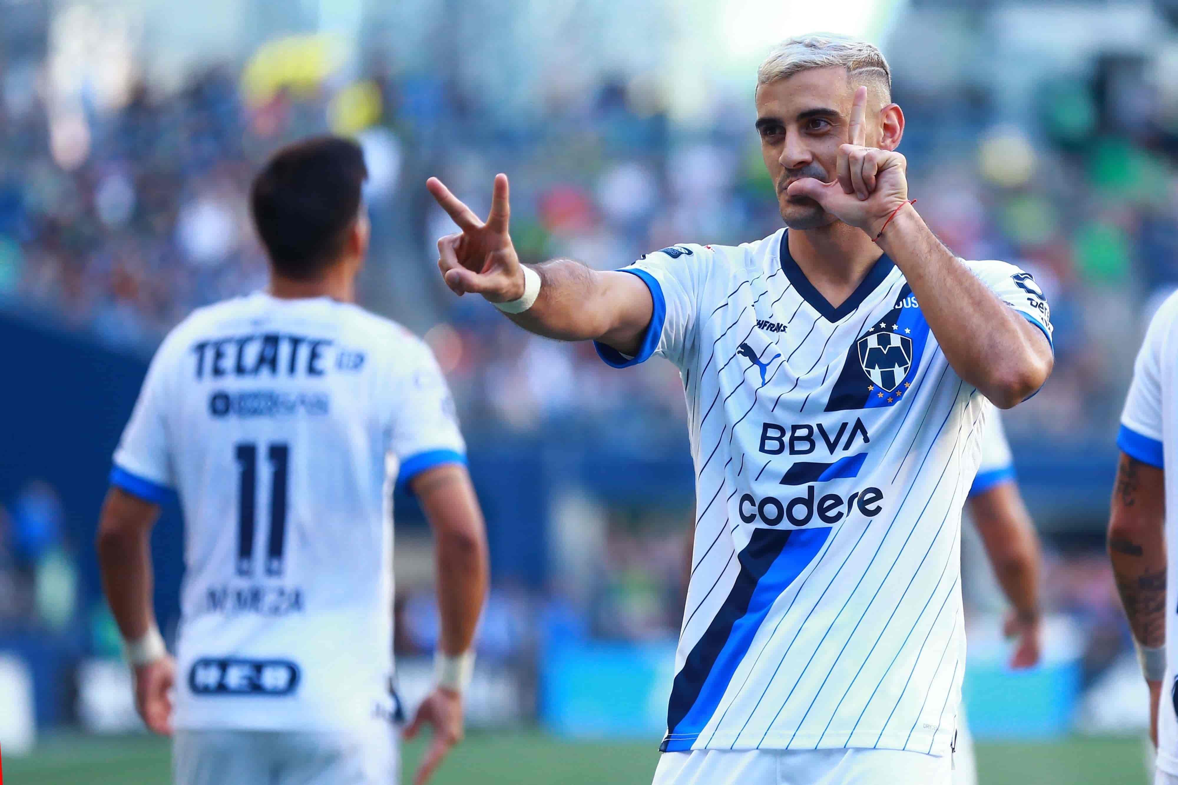 Germán Berterame hace hat-trick.