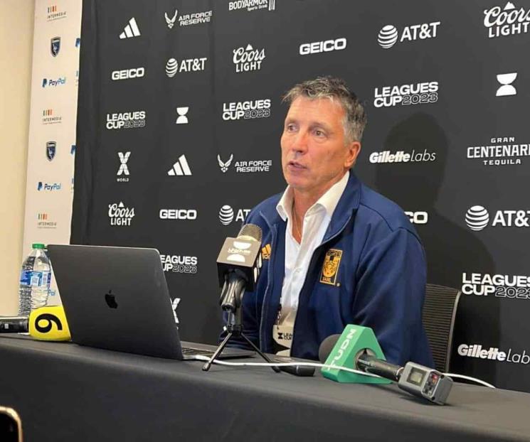 Feliz Siboldi por pase de Tigres a 16 avos en Leagues Cup
