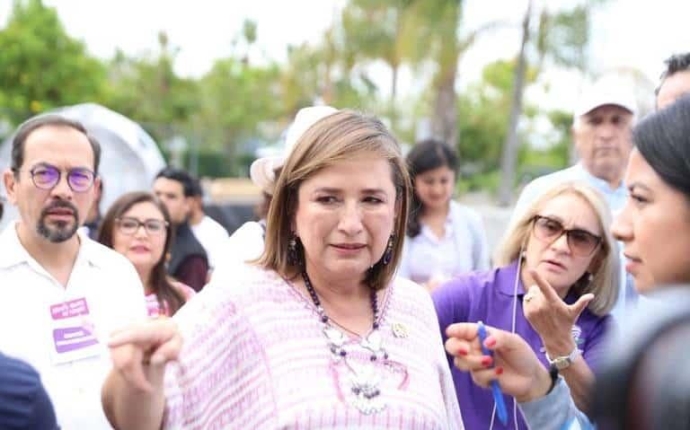 Critica Xóchitl política abrazos no balazos de AMLO