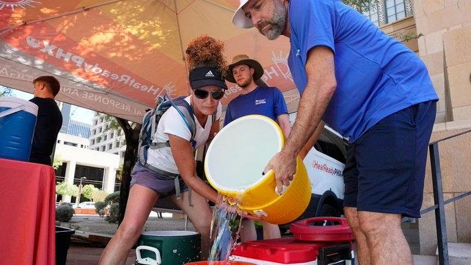 Rompe Phoenix racha de 31 días con temperaturas récord Rompe Phoenix racha de 31 días con temperaturas récord