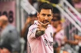 Festejo de Lionel Messi fue para el dios del trueno Festejo de Lionel Messi fue para el dios del trueno