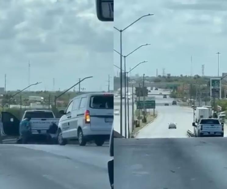 Con disparos, asaltan y roban camionetas en Reynosa