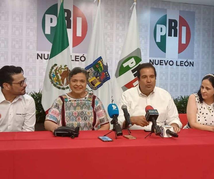 Descarta Beatriz Paredes que haya dados cargados