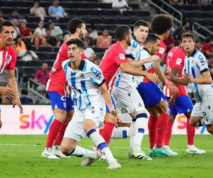 Decepcionan Atlético y Real Sociedad en el BBVA Decepcionan Atlético y Real Sociedad en el BBVA