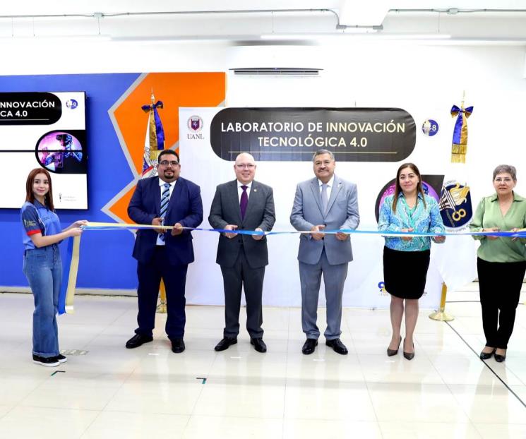 Inaugura UANL laboratorio de innovación tecnológica 4.0