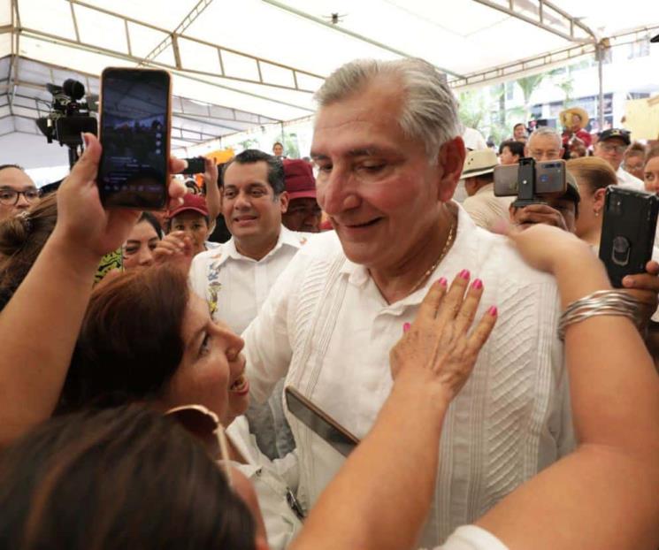 Buscan derrumbar el proyecto de nación: Adán Augusto López Buscan derrumbar el proyecto de nación: Adán Augusto López