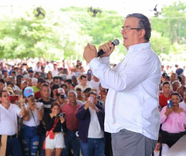 Volveré en calidad de candidato, afirma Marcelo Ebrard Volveré en calidad de candidato, afirma Marcelo Ebrard