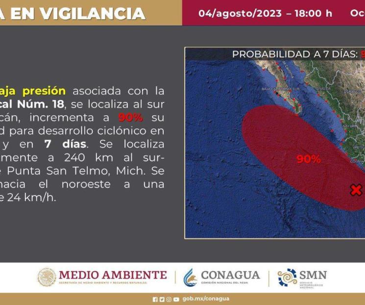 Piden tener precauciones ante lluvias intensas en Michoacán
