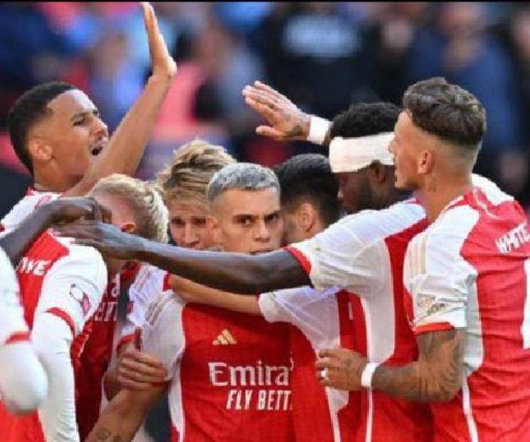 Arsenal vence al City y es campeón de la Community Shield Arsenal vence al City y es campeón de la Community Shield