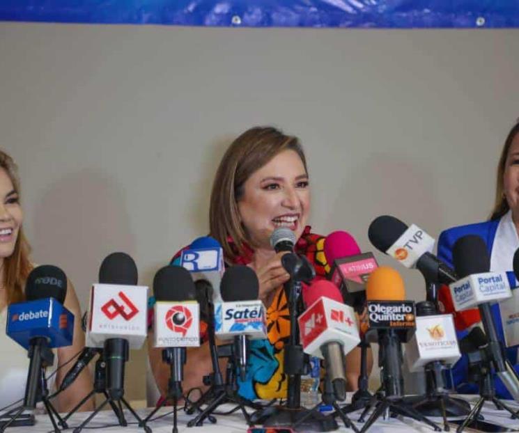 Cuestiona Xóchitl firmas de aspirantes del Frente Amplio
