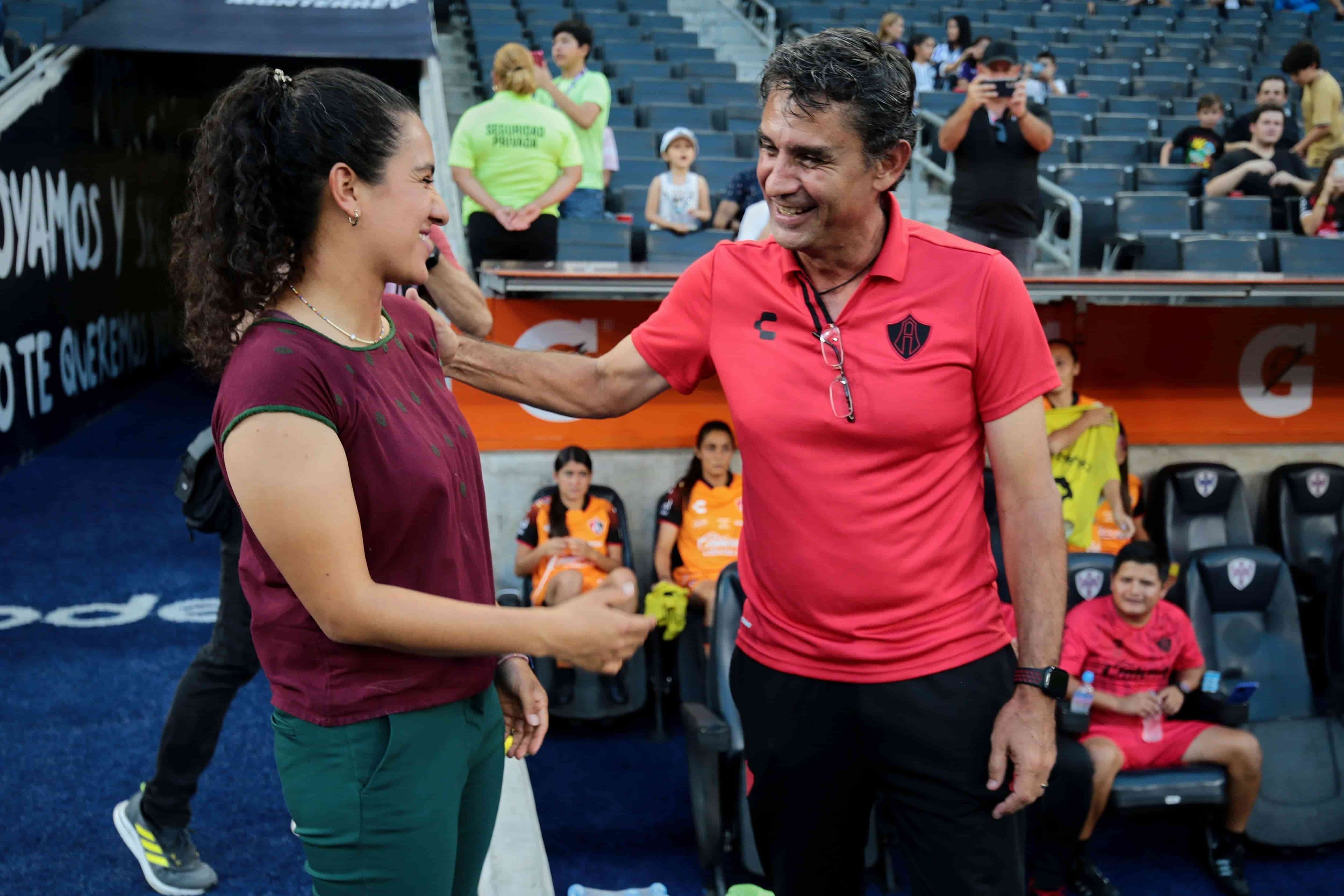 Eva Espejo y Roberto Medina.