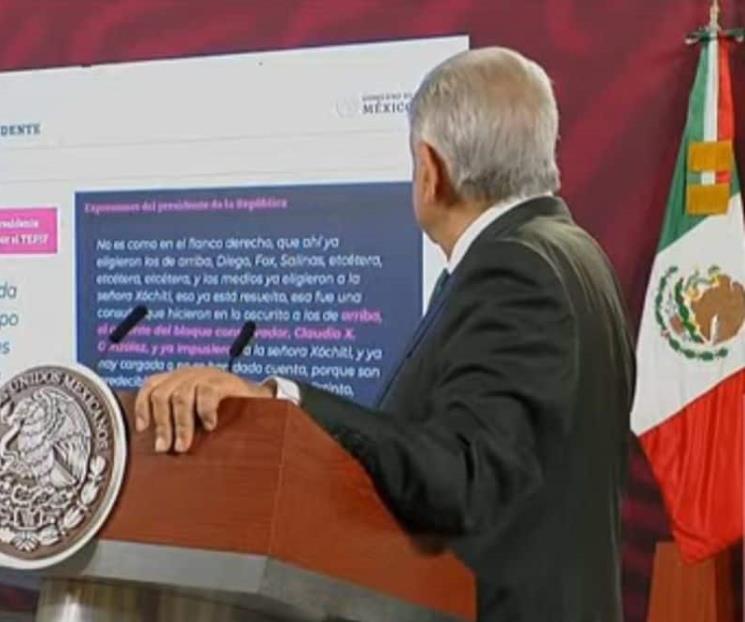 Alteraron mis palabras, dice AMLO tras resolución del INE