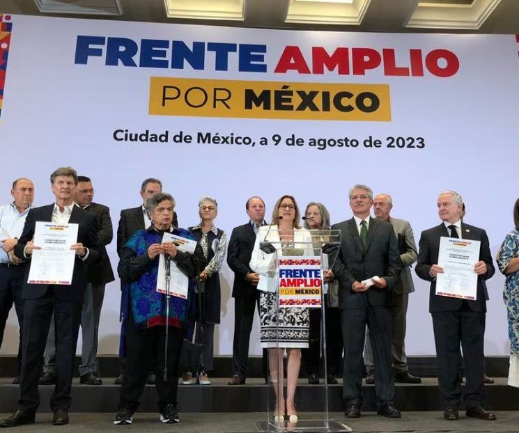 Dirigentes del PAN cierran filas con Xochitl y Creel