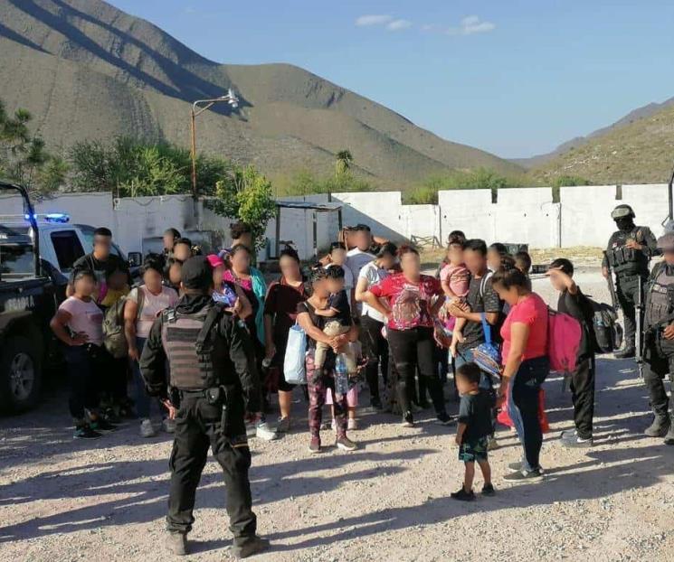 Caen dos con 36 migrantes en Galeana Caen dos con 36 migrantes en Galeana