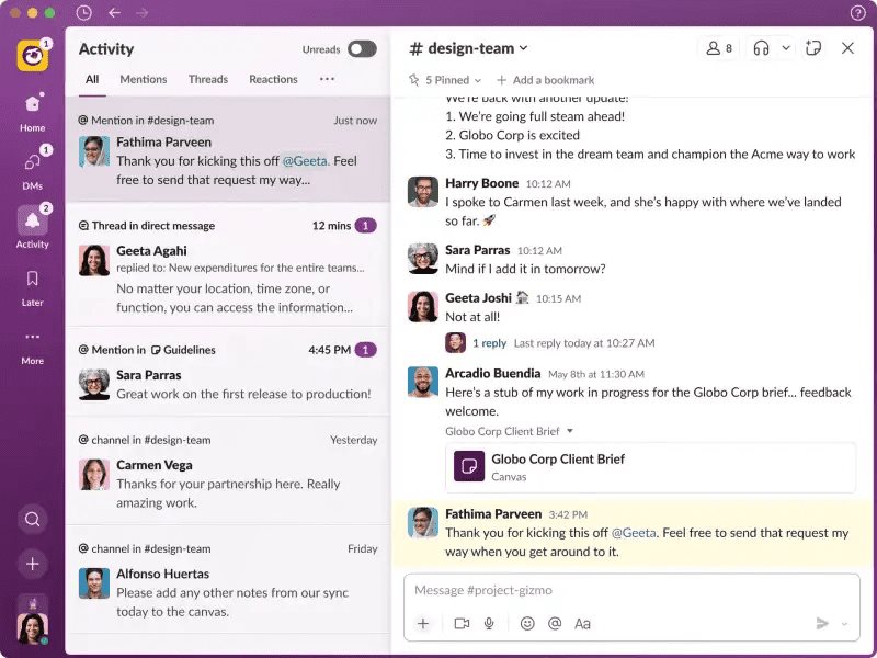 Slack estrena una interfaz completamente renovada
