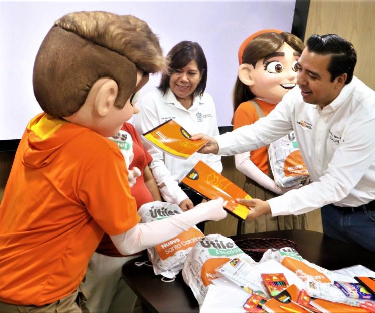 Abre  Nava registros para útiles escolares