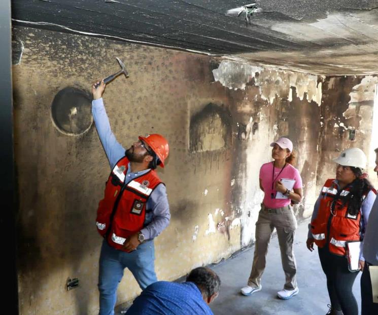 Inician peritajes en Escobedo por explosión de pipa Inician peritajes en Escobedo por explosión de pipa