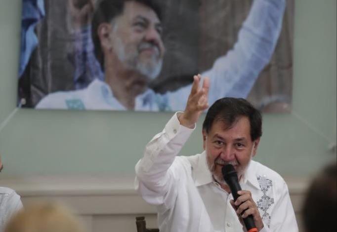 Se solidariza Noroña con Claudia Sheinbaum